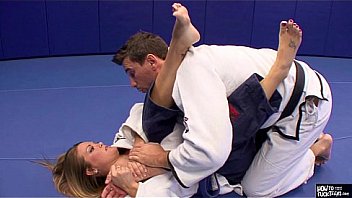 She Has A Cruch On Her Judo Teacher