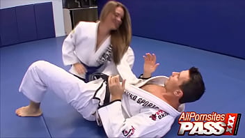 Megan Fenox karate lessons and cock sucking sessions